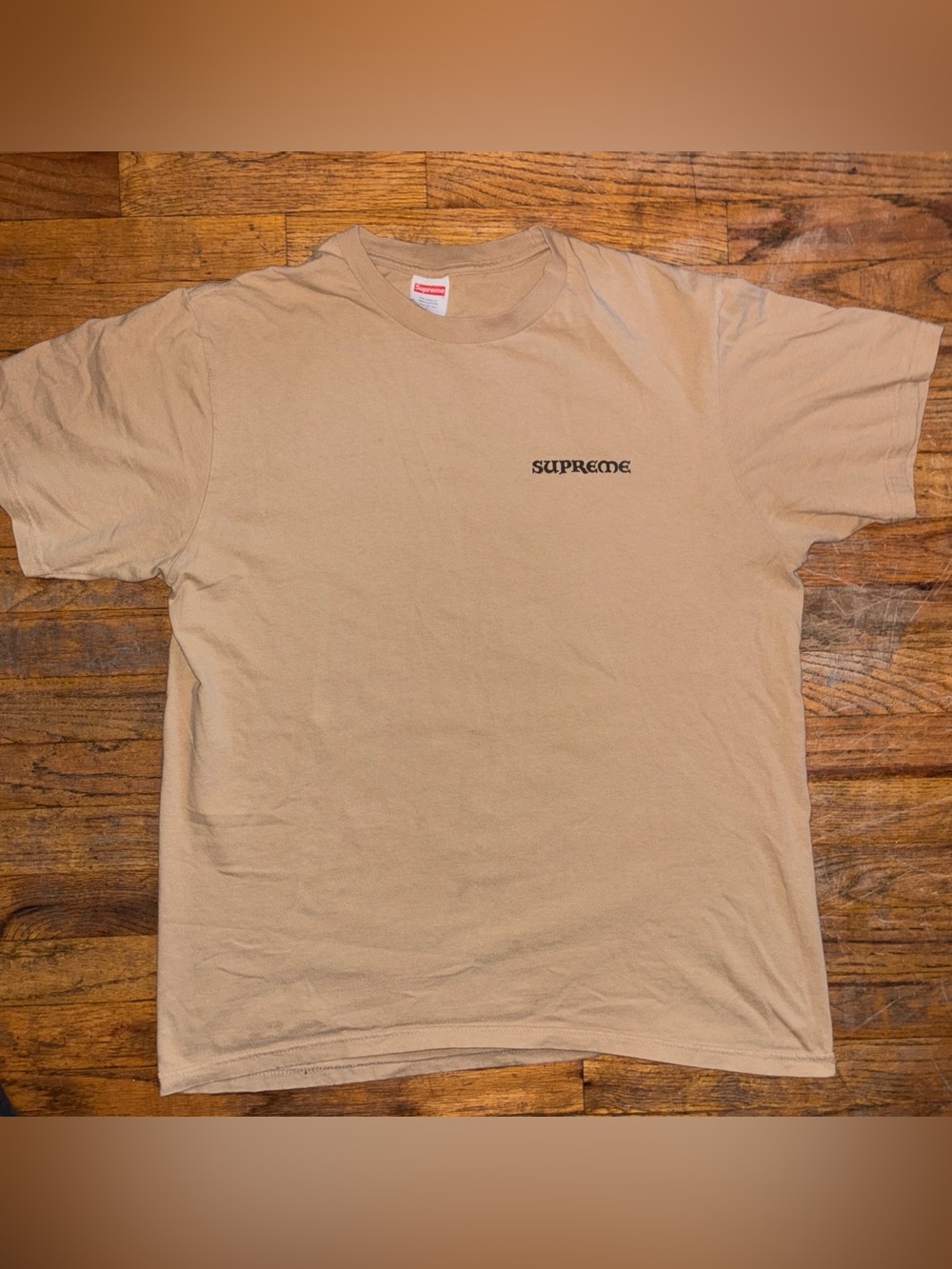 Supreme Worship Tee Khaki Large